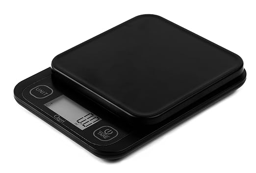 Ozeri® Garden and Kitchen Scale II with 420 Variable Graduation Technology® | Measures most delicate garden herbs and greens at 0.1 g for ingredients under 420 grams and 0.5 g for items over 420 grams