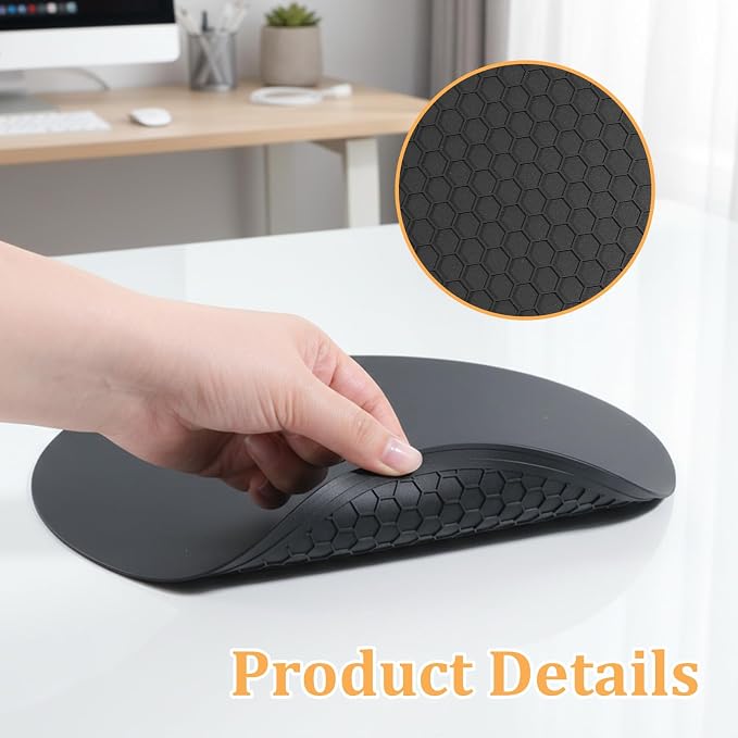 Heat Resistant Multifunctional Silicone Microwave Mat, 10 Inch Round Non-Slip Trivet, Heat Resistant Non Slip Trivet for Kitchen Hot Plate Bowl Mug Hot Pot Holder, Dishwasher Safe