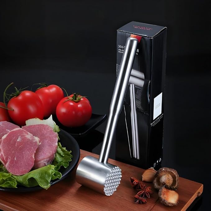 Premium Meat Mallet for Kitchen,Mallet Meat Hammer Meat Beater for Tenderizing and Flattening Meat,Meat Pounder Tenderizer for Pounding Meats, Nuts, Shellfish.