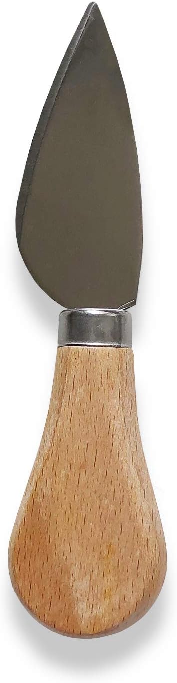 Jean-Patrique Cheese Knives - Set of 4, Includes Serving Fork, Parmesan, Hard and Soft Cheese Knife - From