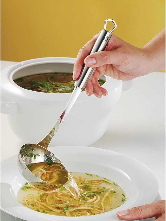 WMF Profi Plus Soup Ladle, Silver, 30cm