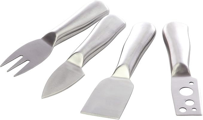 True Botero Tool Set Cheese Knives, Metallic (0175)