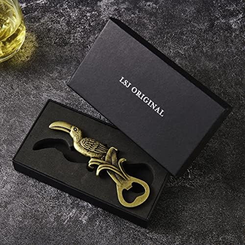 Toucan Parrot Wine Beer Bottle Opener for Bar Bartender Men and Women,Thanksgiving,Hallowmas,Christmas