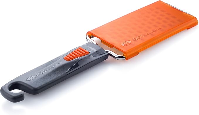 GSI Outdoors Pack Grater - Portable Grater for Food, Cheese, Vegetables & Fruit - Backpacking, Camping & Travel