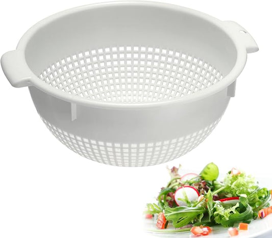 Westmark Colander, with Recessed Handles and Fixing Supports, Plastic, Blanco 21262211