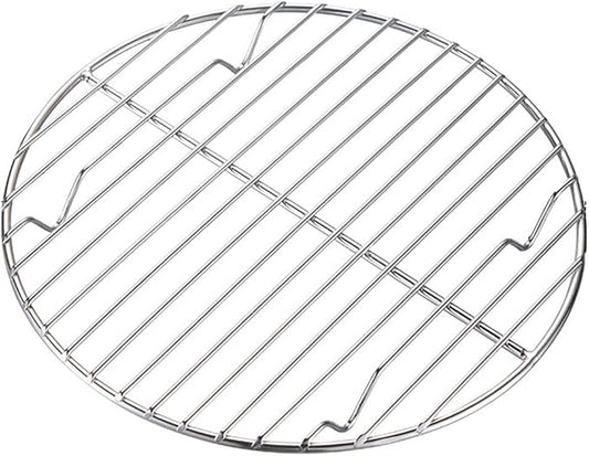 Campingmoon Stainless Steel Round Cooling Rack Baking Steaming Roasting Rack,Cooking Grid Grill for10 inch Dutch Oven