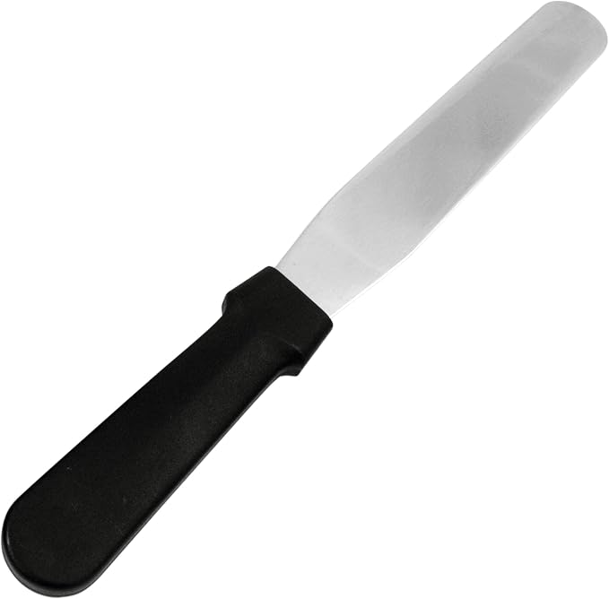 Fat Daddio's SPAT-6S Stainless Steel Straight Spatula, 6 inch