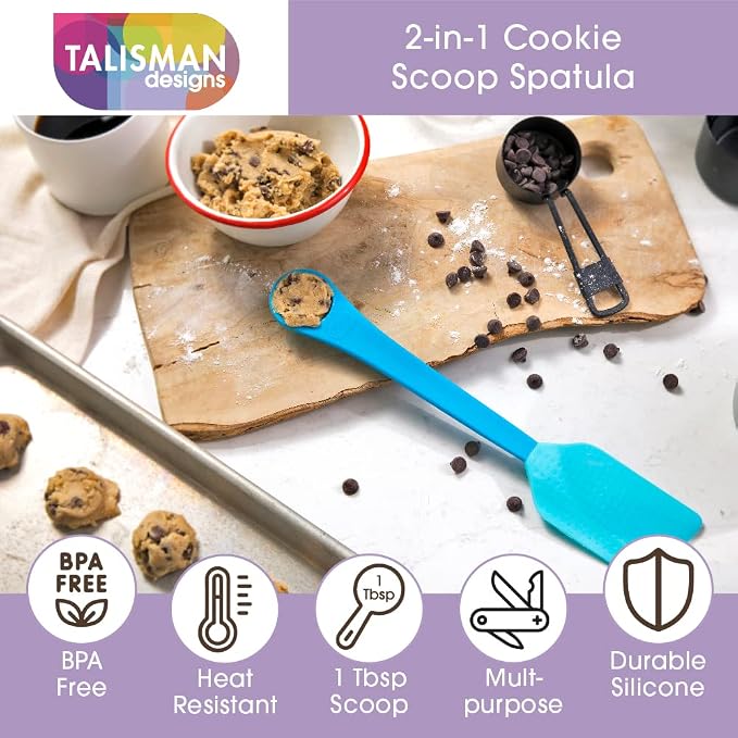 2-in-1 Cookie Scoop & Spatula
