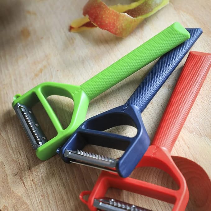 Opinel T-Duo Polymer Julienne Peeler (Blue)