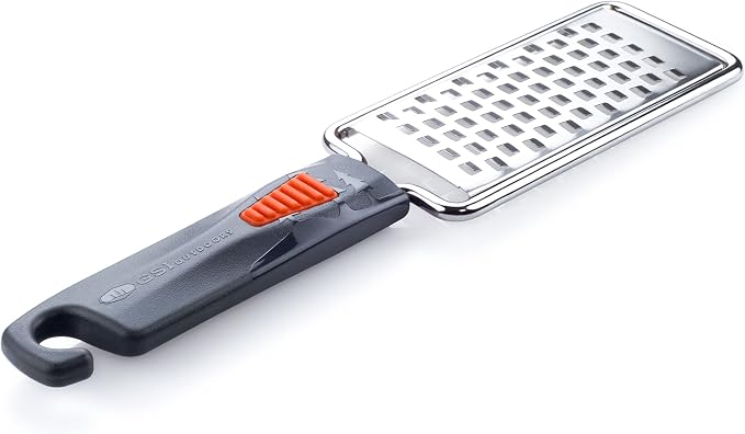 GSI Outdoors Pack Grater - Portable Grater for Food, Cheese, Vegetables & Fruit - Backpacking, Camping & Travel