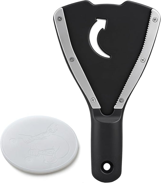 Jar Opener for Weak Hands Non-slip Base Pad Jar Lid Opener for Seniors with Arthritis Heavy-duty Grip for Stuck Jars and Tight Lids Kitchen Gift for Parents