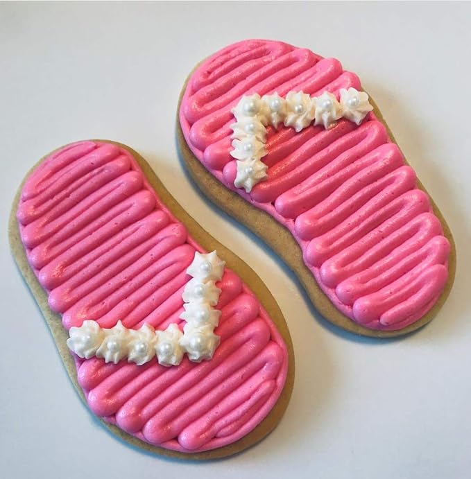 Ann Clark Flip Flop Summer Beach Cookie Cutter, Large, 4-3/8" Made in USA