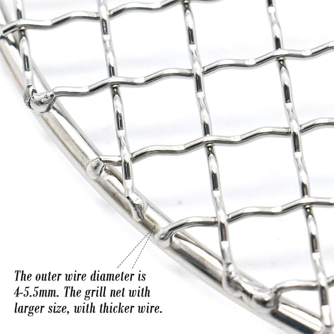 Rack for Canning Pot Canning Rack Barbecue Cooling Rack for Steaming with 2" Height Legs Dia 7.5" Heavy Duty Stainless Steel for Grill/Instant Pot/Pressure Cooker/Oven (190mm/7.5")