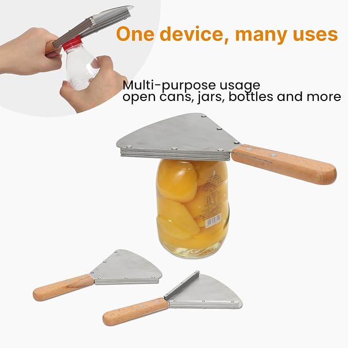 Jar Opener for Weak Hand & Seniors with Arthritis,Easy Twist Off Bottle Caps,Patent | Unique Kitchen Gadgets, Christmas Gifts for Elderly/Women/Men