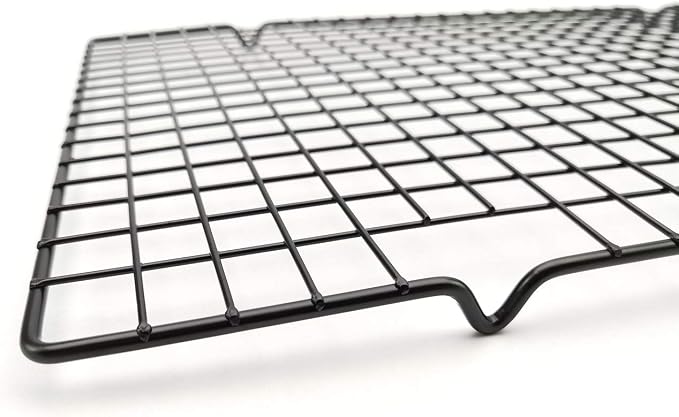 Baking Rack Cooling Rack,Size 16"x 10" Cool Cookies Cakes Breads Heavy Duty Commercial Quality Wire Rack (4 pack)