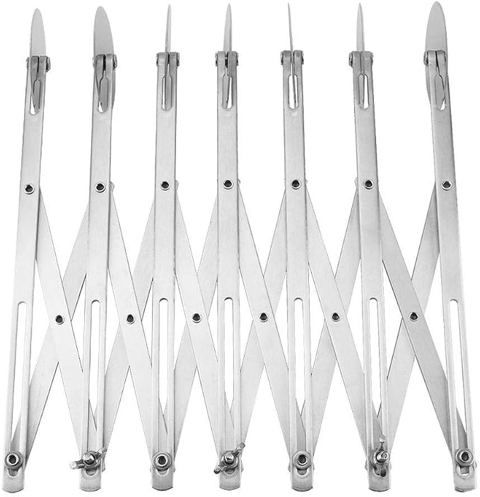Fdit Folding Stainless Steel Pizza Roller Cutter Wheel Pastry Kitchen bakery Tool