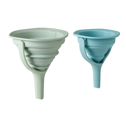Cuisinart Set of 2 Collapsible Silicone Funnels, CTG-00-2FS