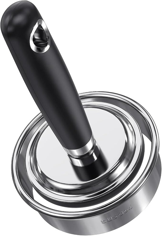 Meat Pounder Tenderizer，Stainless Steel Round Chicken Tenderizer，Kitchen Mallet, Meat Masher Tool，Kitchen Meat Mallet for Flattening Steak Beef Poultry