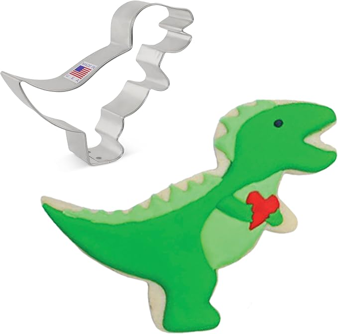Ann Clark Tyrannosaurus Rex, T-Rex Cookie Cutter, 4-3/4" Made in USA