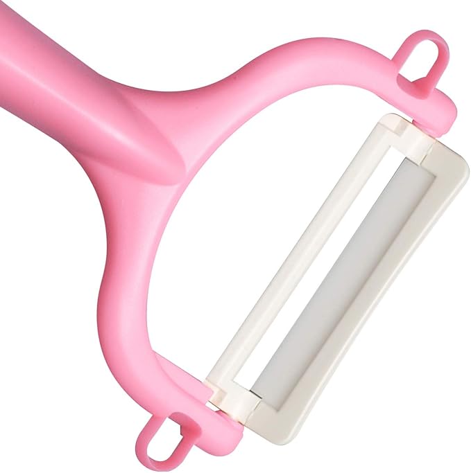 Advanced Ceramic Horizontal Y Peeler, Pink