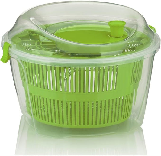 Kela "Mailin Salad Spinner, Plastic, Green, 4.4 Litre