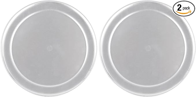 American Metalcraft TP9 TP Series 18-Gauge Aluminum Pizza Pan, Standard Weight, Wide Rim, 9-Inch,Silver (Pack of 2)