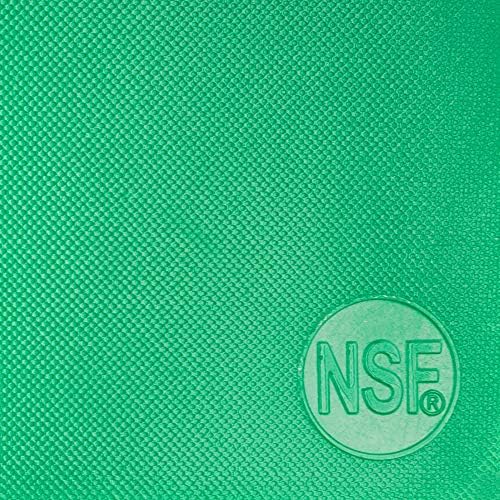 Thick Green Cutting Board 24x18 Extra Large 1" HDPP Plastic for Restaurants and Professional Kitchens, NSF Stamped - 13 lb