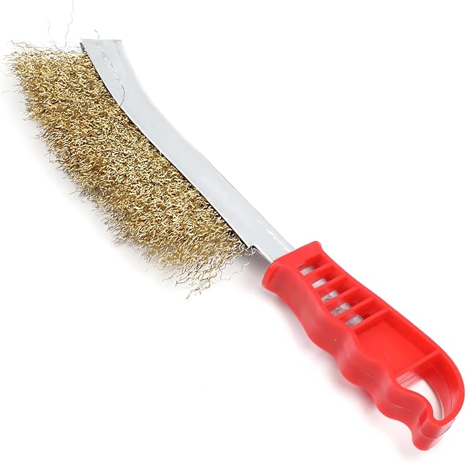 Utoolmart Clean Grill Brush, BBQ Grill Brush - Stainless Steel Barbecue Grilling Cleaner, Grill Accessories Gift 1 Pcs