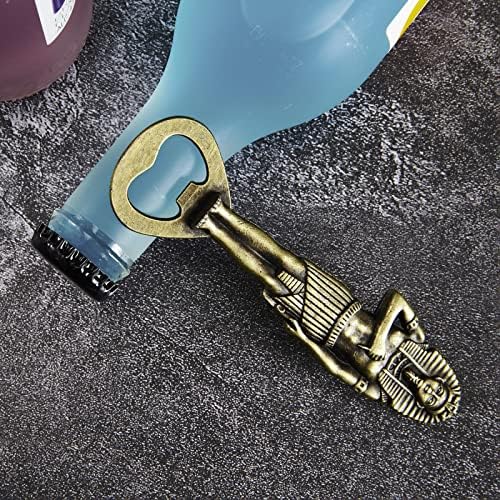 Egyptian Pharaoh King Wine Beer Bottle Opener for Bar Bartender Men and Women,Thanksgiving,Hallowmas,Christmas