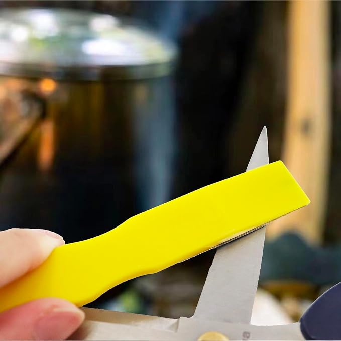 DMD Mini Diamond Sharpening File Set, 3PCS Portable Knife Sharpener with Color-Coded Grits (#220/#400/#600) for Kitchen Knives, Garden Tools, Fishing Hooks & Outdoor Gear
