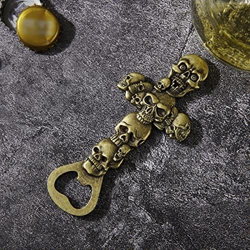 Skull Cross Wine Beer Bottle Opener for Bar Bartender Men and Women,Thanksgiving,Hallowmas,Christmas