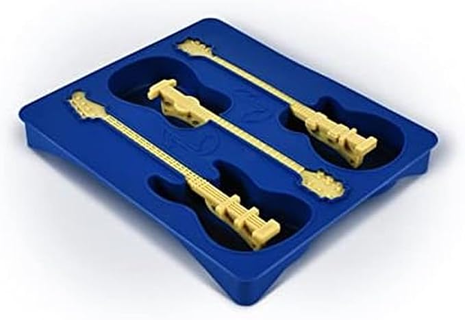 Genuine Fred COOL JAZZ Guitar Ice Tray and Stirrers