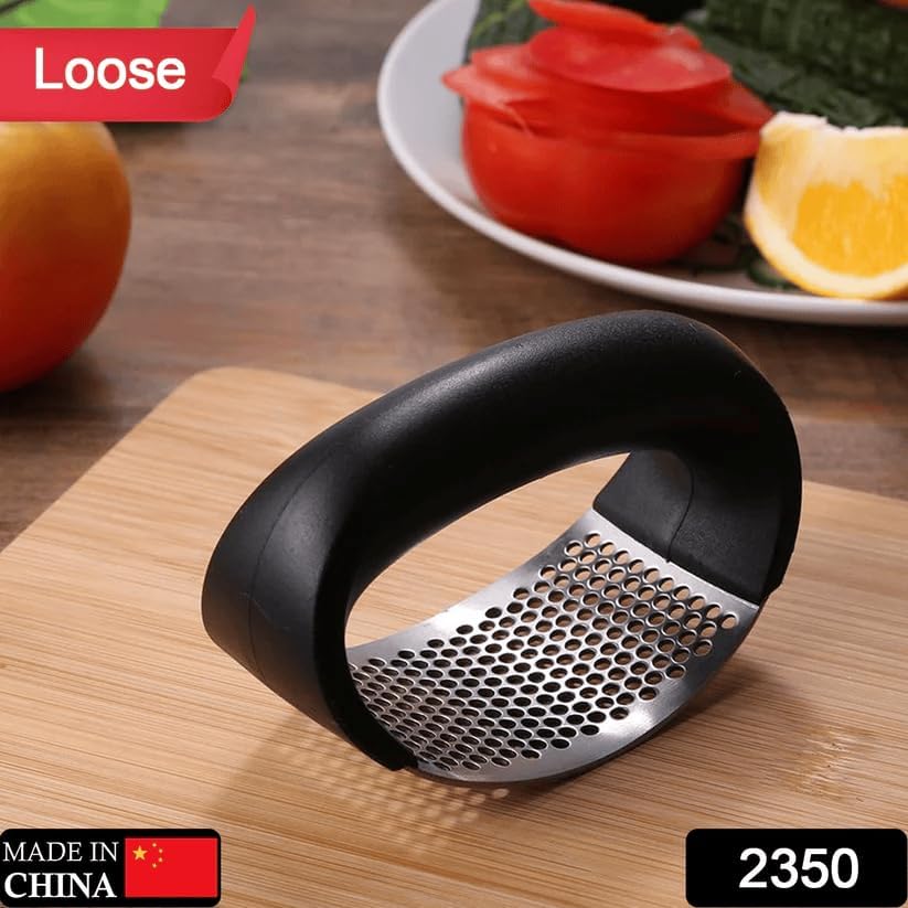 Garlic Ginger Quick Crusher - Multipurpose Garlic Press Crusher, Handy Kitchen Gadget Tool, Garlic Press Stainless Steel, Squeeze Design for Effortless Garlic and Ginger Crushing