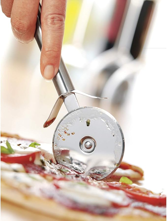 WMF Pizza Cutter 21 cm Profi Plus Cromargan Stainless Steel Partly Matt Dishwasher Safe