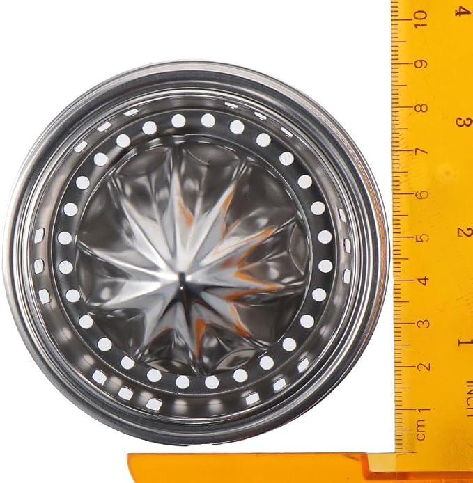 1/2pcs Simple Manual juicer Stainless Steel Lemon Squeezer,3.38 Inch Mason Jar Juicer Lid,Dishwasher Safety Kitchen Manual Juice Compressor(1pcs)
