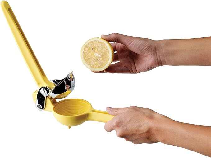 Chef'n FreshForce Citrus and Lime Juicers, 10.25-inches long, Yellow and Green