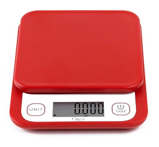 Ozeri® Garden and Kitchen Scale II with 420 Variable Graduation Technology® | Measures most delicate garden herbs and greens at 0.1 g for ingredients under 420 grams and 0.5 g for items over 420 grams