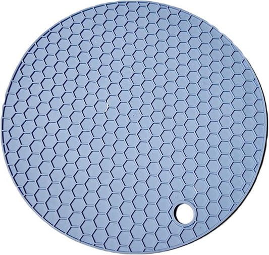 Trivets for Hot Dishes, Silicone Hot Pads Pot Holders for Kitchen, Non-Slip Heat Resistant Silicone Mat for Countertops, Spoon Rest, Multipurpose Food Grade Thick Trivet,