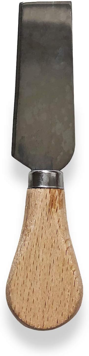 Jean-Patrique Cheese Knives - Set of 4, Includes Serving Fork, Parmesan, Hard and Soft Cheese Knife - From