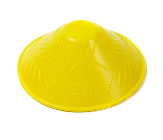 Tenura 75371-0003 Yellow Silicone Jar Opener, 4-1/2" Diameter