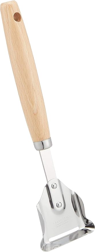 Endoshoji BOL7901 Professional Olive Leather Pull, Natural Wood, Stainless Steel, Made in Japan