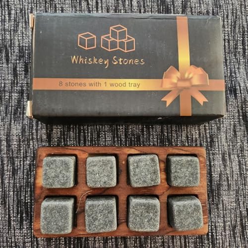 Trendy Bartender Whiskey Stones Set, 8 Piece Petite