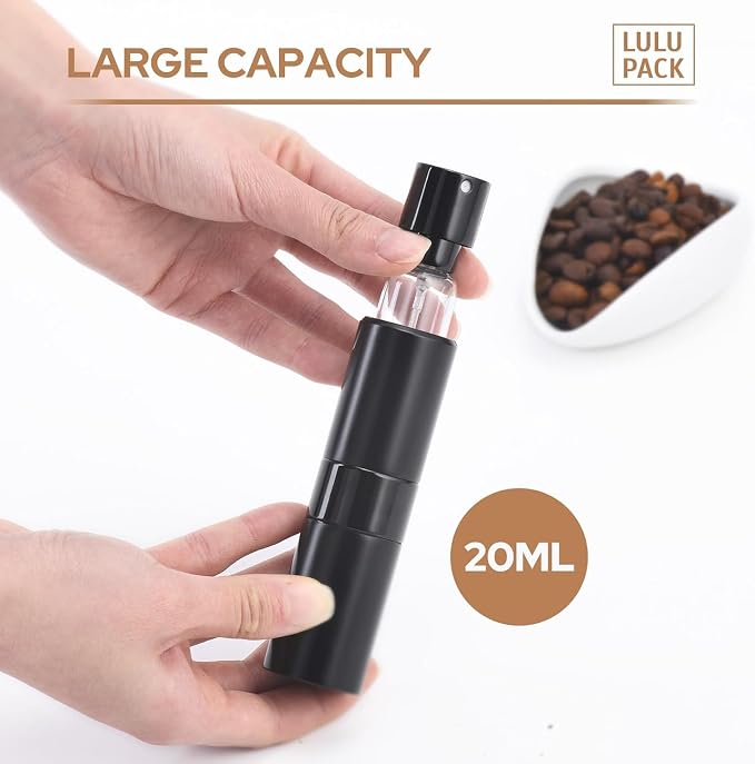 Lulupack Coffee Bean Dosing Cup with 20ML Spray Bottle, Coffee Measuring Cups & Espresso Bean Spritzer Kit Blue