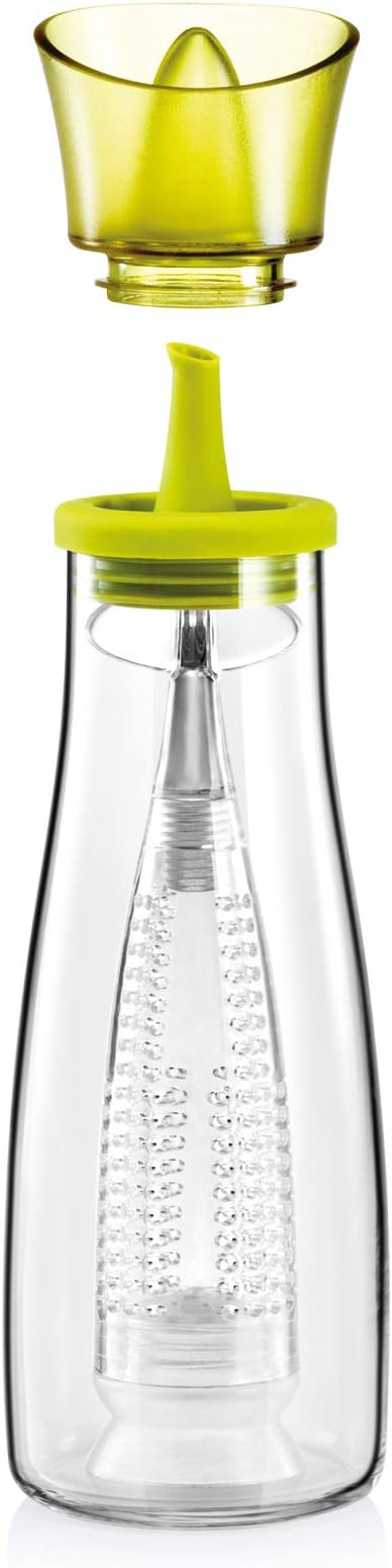 Tescoma Oil Dispenser Bottle with infuser 8,5oz, with no-drip Spout for 250 ml