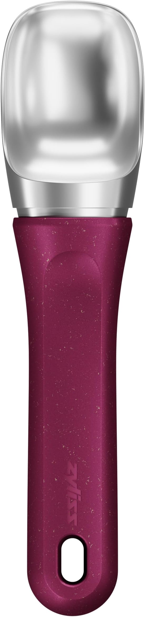 Zyliss Ice Cream Scoop - Stainless Steel Ice Cream Scoop - Dishwasher-Safe Scooper with Eco-Friendly Handle - Berry