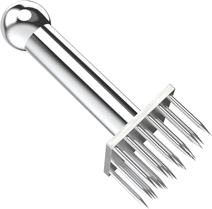 Professional Meat Tenderizer Tool Poultry Tenderizers with 28 Stainless Steel Blades Meat Mallet for Beef,Pork,Chicken