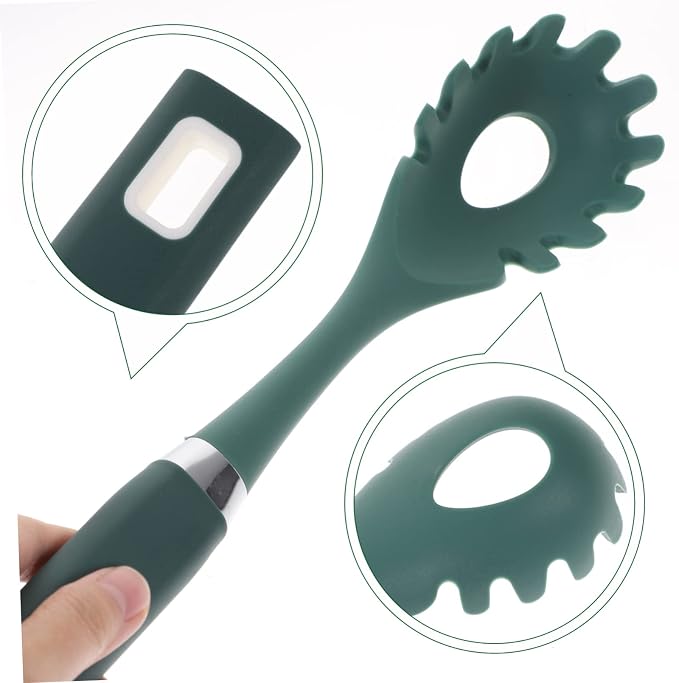 Pasta Catch Spaghetti Server Spoon Kitchen Spaghetti Server Food Serving Tongs Claw Pasta Noodles Filter Kitchen Cooking Spoon Noodle Non Stick