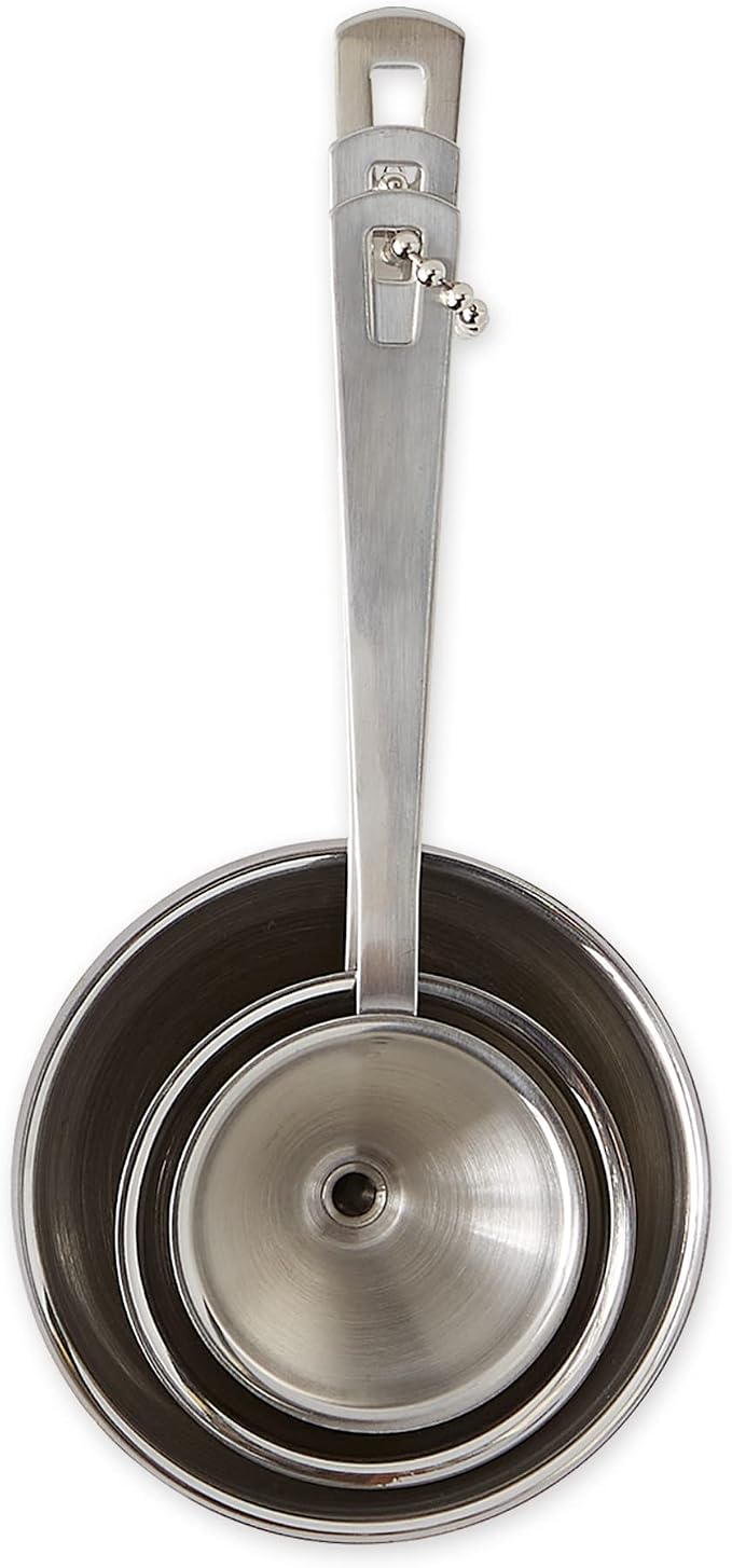 RSVP International Endurance Collection Kitchen Spice Jar/Oil Bottle Funnel, Stainless Steel and Dishwasher Safe, Mini Set, Various Sizes