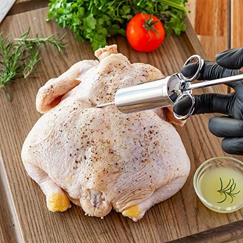 Restaurantware Stainless Steel Marinade Meat Injector Kit, 7.1 x 5.9 In