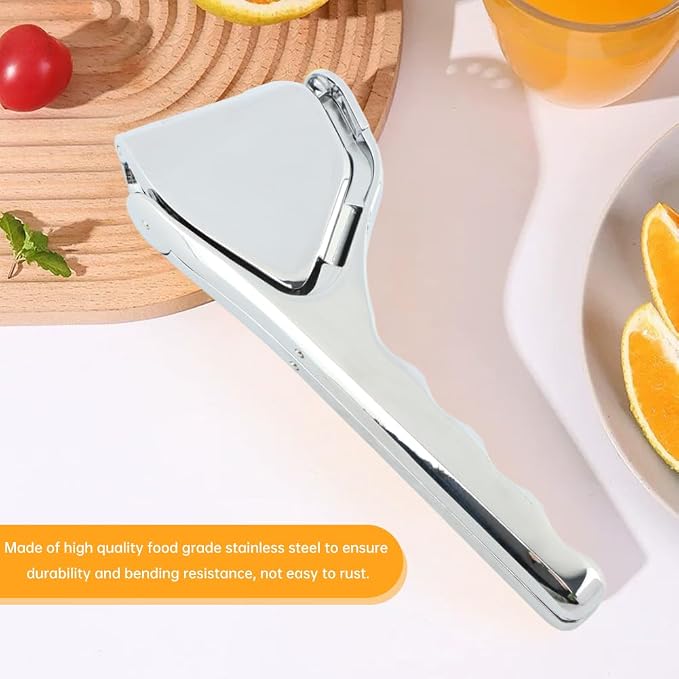 Stainless Steel Lemon Juicer, Manual Lemon Squeezer Handheld Citrus Squeezer Juice Extractor for Citrus Lime Orange